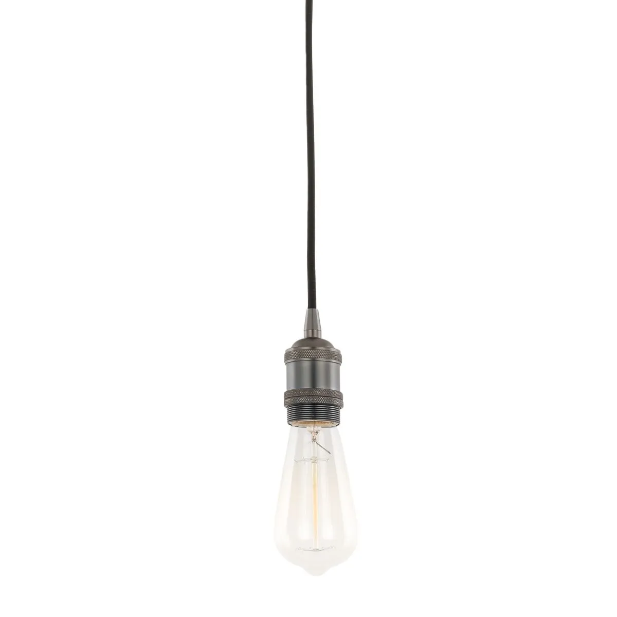 Classo, nowoczesna oprawka wisząca, czarna, E27, DS-M-034 MATT BLACK